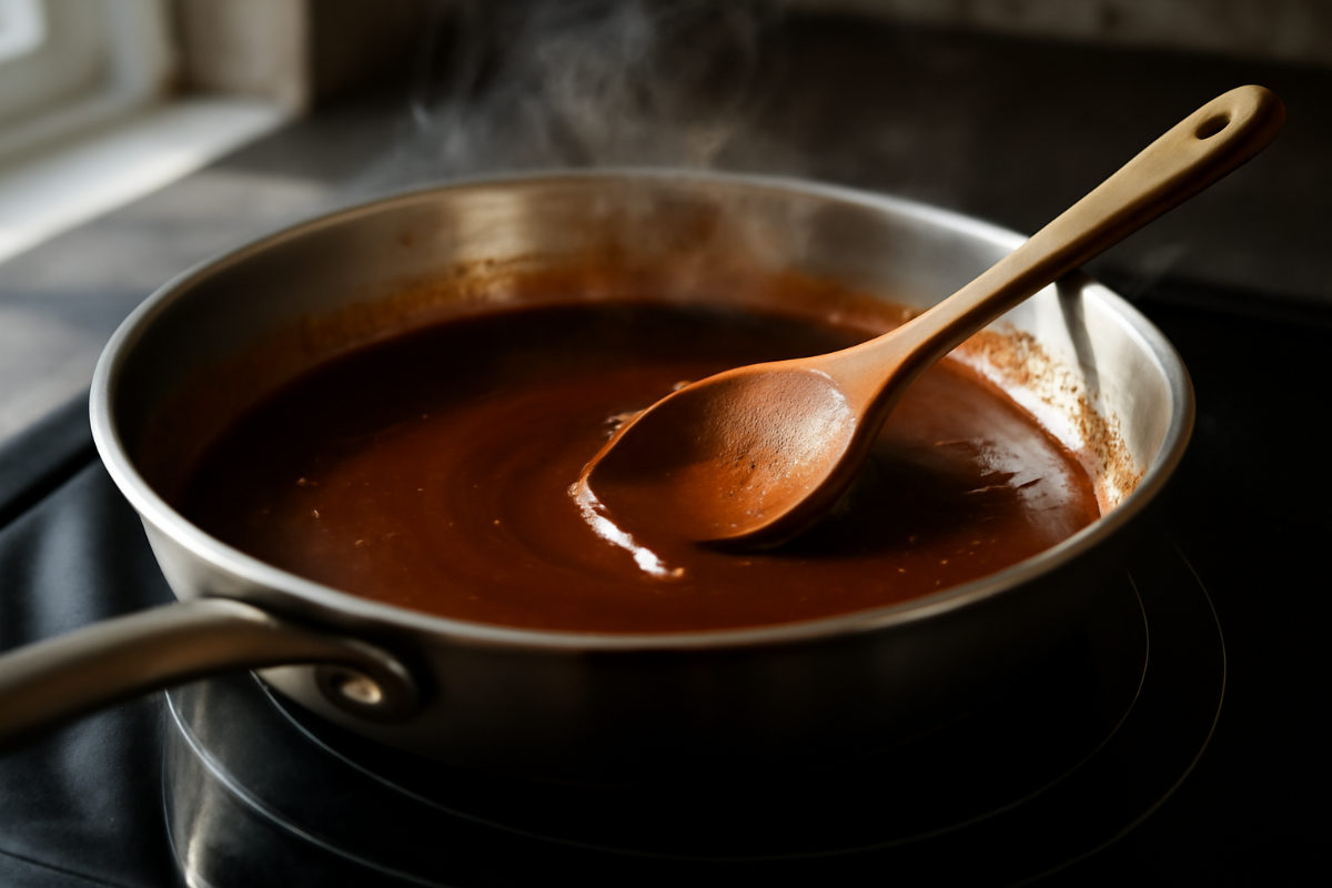 Instant Gravy with Pan Scrapings