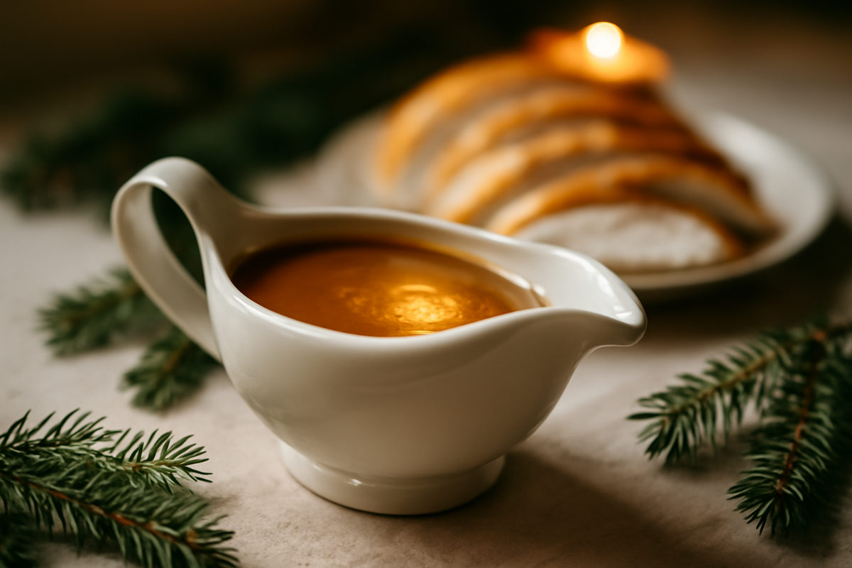 Ultimate Christmas Turkey Gravy